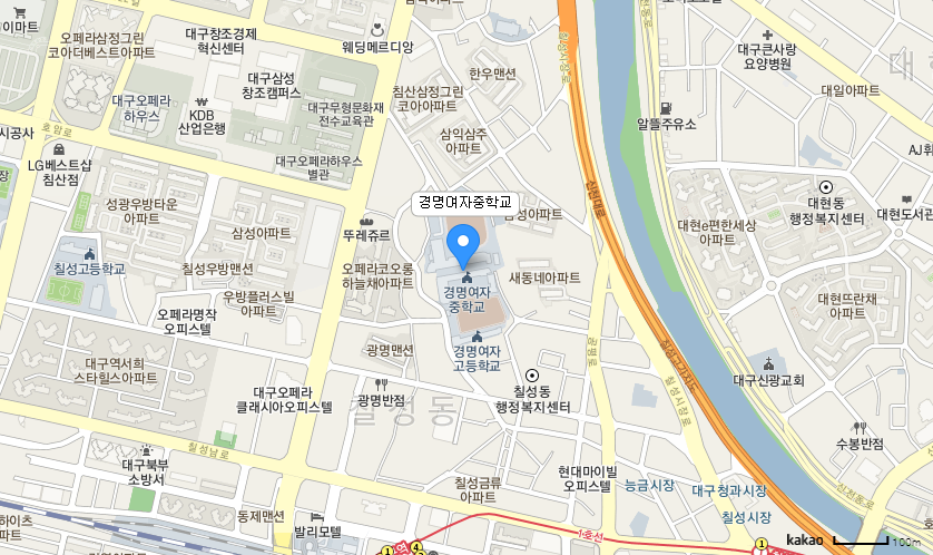 학교 찾아오시는 길 지도